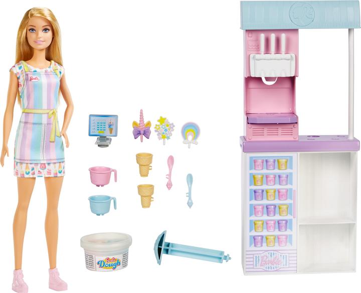 Actual product image Barbie Ice Cream Shop Playset