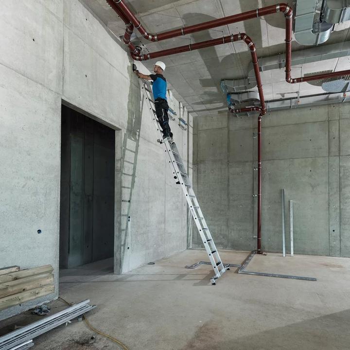 Image du produit Munk Echelle coulissante à marches, 2 parties (Échelle simple, 475 cm)