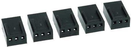 Produktbild Phobya Fan Power Connector 3Pin Buchse inkl. Pins, 5 Stück
