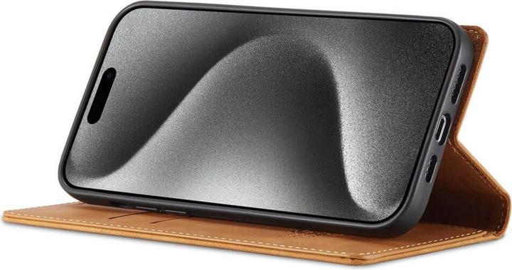Actual product image LC.Imeeke iPhone 16 Pro - Flip Case Vintage (Apple iPhone 16 Pro)