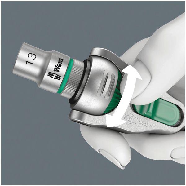 Actual product image Wera 8100 SB 6 Zyklop Speed Ratchet Set (19 mm, 10 mm, 18 mm, 12 mm, 17 mm, 15 mm, 13 mm, 16 mm)
