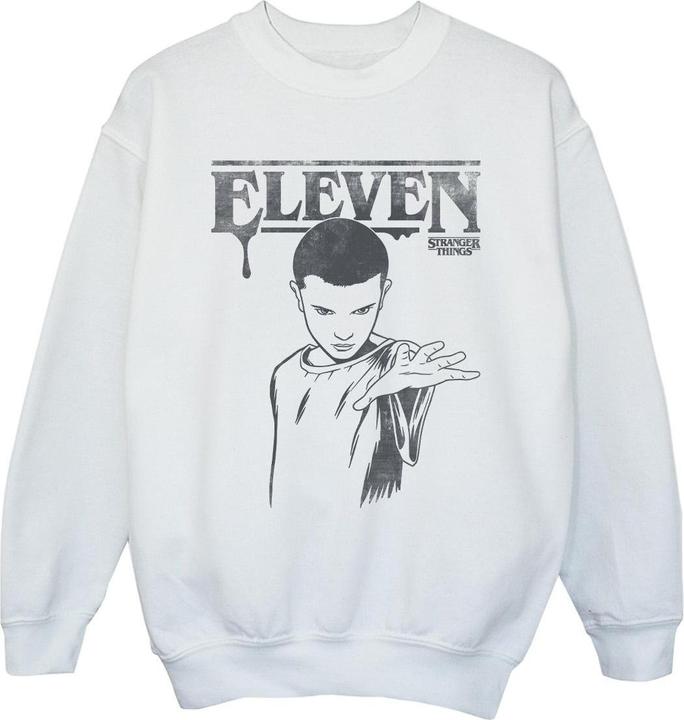 Netflix Stranger Things Dark Eleven Sweatshirt Mädchen