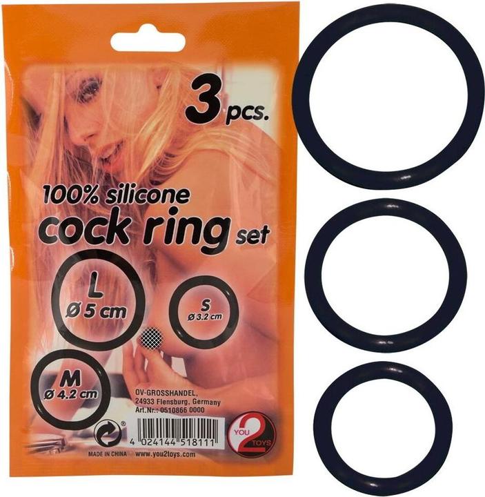 Immagine prodotto You2Toys Trio di anelli per il pene (5 cm)