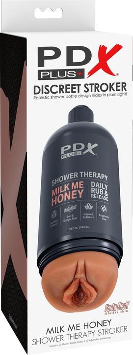 Actual product image Pdx Plus Shower Therapy - Milk Me Honey - Light Brown