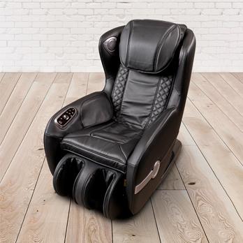 PureHaven Massage-Sessel 118x76x76 cm mit 6 Massagearten Rücken- Fuss- und Gesässmassage Bluetooth- un