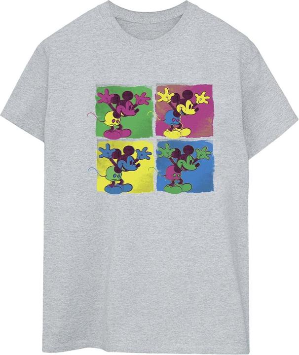 Immagine prodotto Disney Mickey Mouse Pop Art Maglietta Ampia Donna (XL)