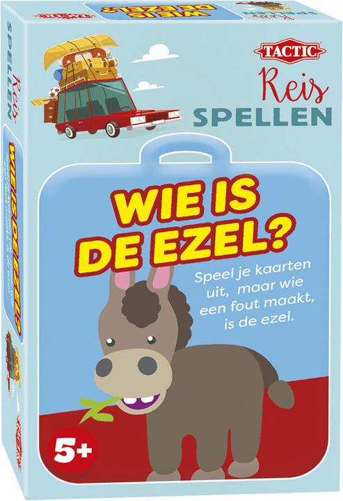 Productafbeelding Tactic Reisspel Wie is de ezel? (Nederlands)