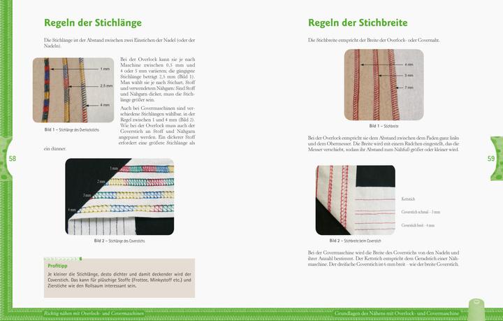 Image du produit Richtig nähen mit Overlock- und Coverlock-Maschinen (Allemand, Christelle Beneytout, 2021)