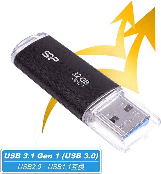 Produktbild Silicon Power Blaze B02 (32 GB, USB 3.1, USB-A)