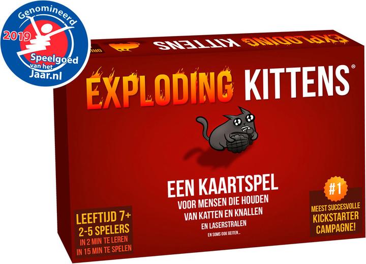 Actual product image Asmodée Exploding Kittens (Dutch)