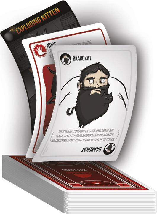 Actual product image Asmodée Exploding Kittens (Dutch)