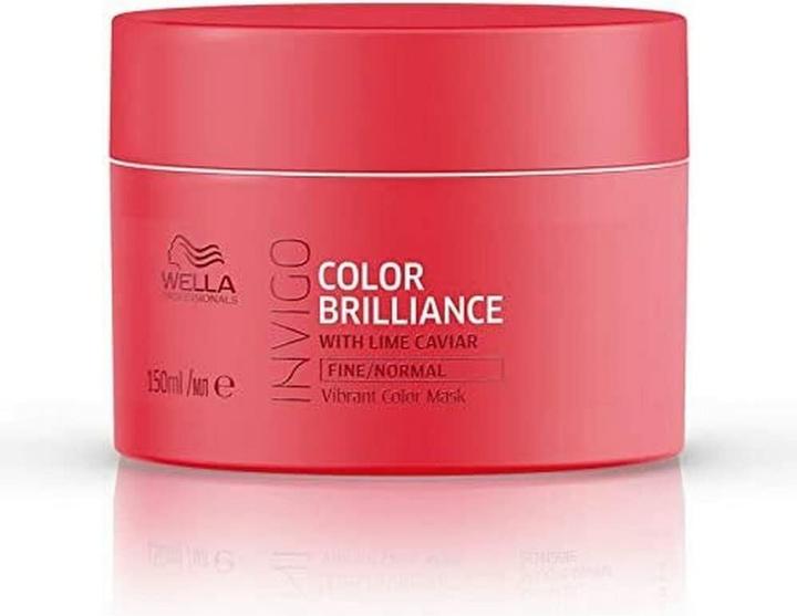 Wella System Professionals Invigo Color Brilliance Vibrant Color Mask Fine-150 ml (150 ml)