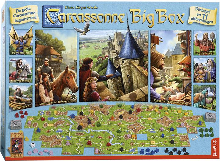 Actual product image 999Games Carcassonne Big Box 3 (Dutch)