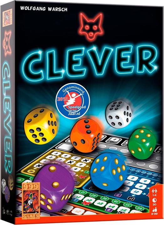 Actual product image 999Games Clever Dobbelspel
