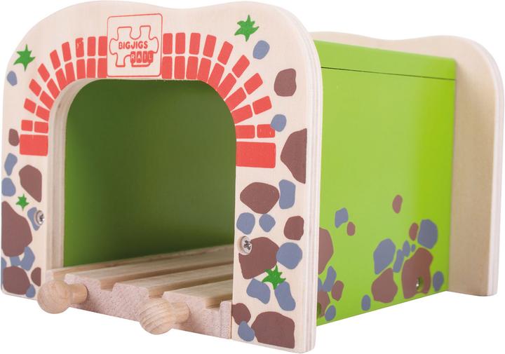 Produktbild Bigjigs Hölzerne Schienen-Double Track-Tunnel