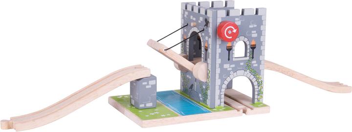 Produktbild Bigjigs Holz Schienen - Zugbrücke