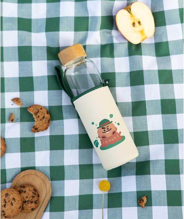 Produktbild BT21 Trinkflasche 500 ml Glas (0.50 l)