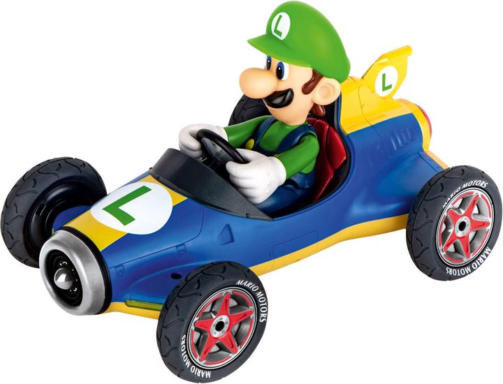 Actual product image Revell Super Mario Pull Back Race Car Mach 8