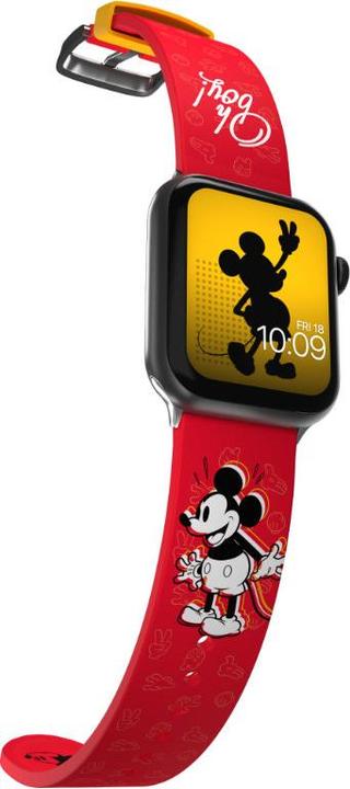 Actual product image Moby Fox Disney bracelet pour smartwatch Mickey Mouse Vintage Icon (Stainless steel, Silicone)