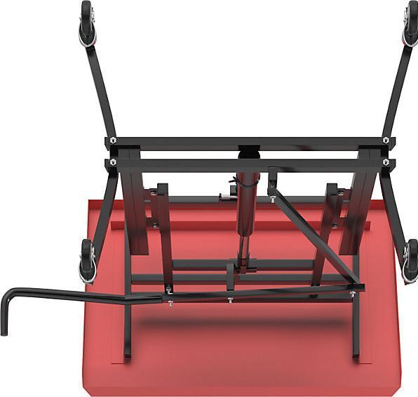Actual product image Global Stole XL material stand, mobile, height adjustment range 730 - 980 mm, 4 stabilising