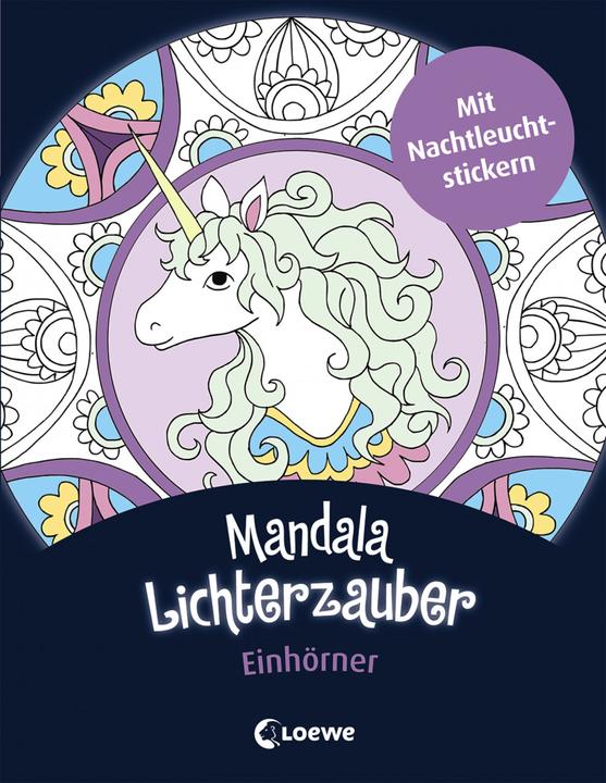 Actual product image Mandala light magic - Unicorns