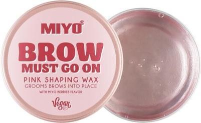 MIYO Brow Must Go On Eyebrow Wax Pink 30g