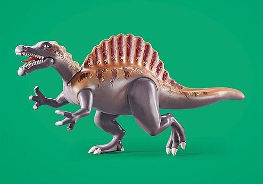 Actual product image Playmobil Spinosaurus attack on dinosaur excavation (71820, Playmobil dinos)