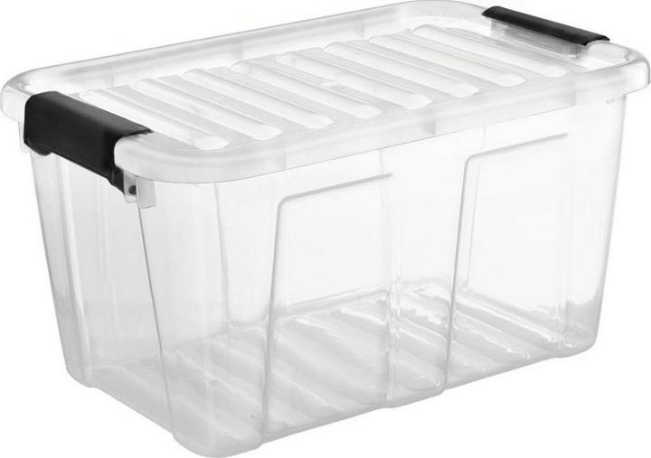 Plast team Pojemnik Home Box 31l Z Czarnym Uchwytem 2232 (12 x 4 x 4 cm)