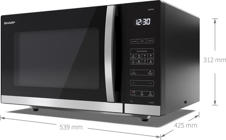 Image du produit Sharp Micro-ondes Solo QS302AE sw (30 l)