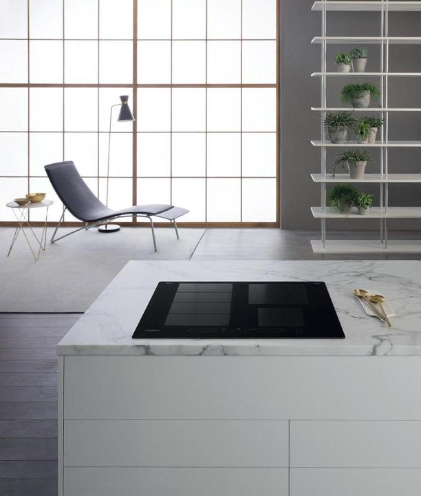 Actual product image Whirlpool induction hob WF S7560 NE 60 cm, 1 FlexiSlide, Booster, Black