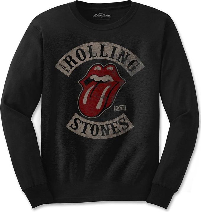 Immagine prodotto The Rolling Stones US Tour '78 Maglietta Manica Lunga Adulto Unisex (L)