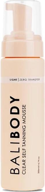 Bali Body Clear Self Tanning Mousse Light (Selbstbräunungsschaum, 200 ml)