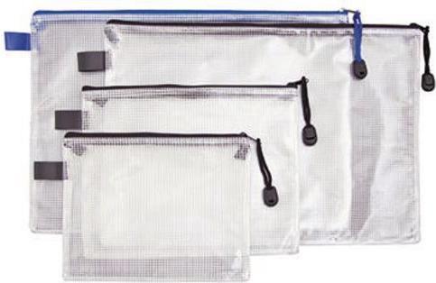 Produktbild Neutralware Reissverschlusstasche Verwendung für Papierformat: DIN A6 Werkstoff: PVC (A6, 1 x)