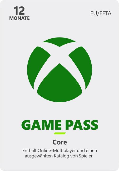 Microsoft Xbox Game Pass Core 12 Monate Download Code (12 Monate)