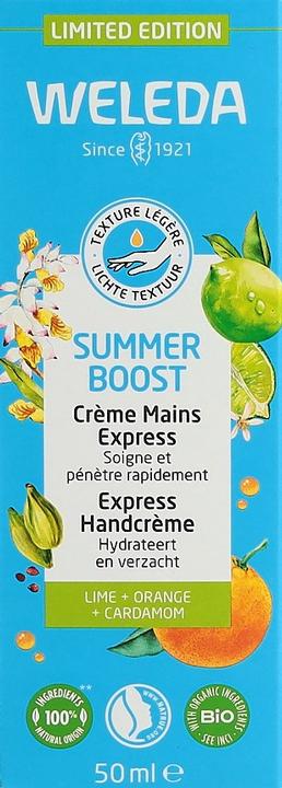 Produktbild Weleda Summer Boost Express Handcreme Tb 50 ml (50 ml)