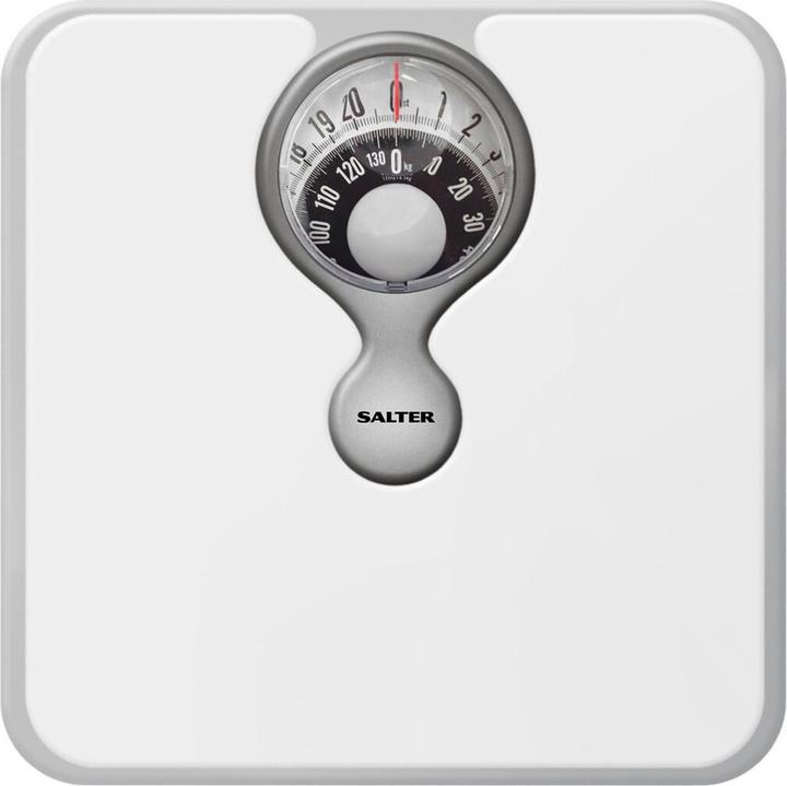 Salter 484 WHDRFEU16 Magnifying Lens Mechanical Bathroom Scale (133 kg)