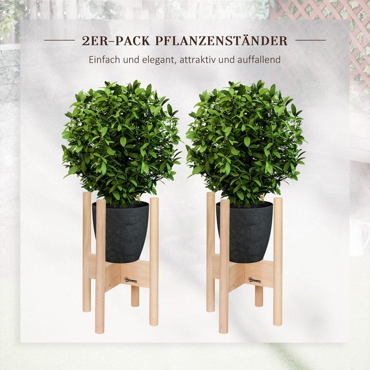 Actual product image Jamb Flower stand set of 2