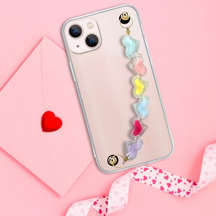 Actual product image Cadorabo Case for Apple iPhone 13 MINI in TPU pearl style (Apple iPhone 13 mini)