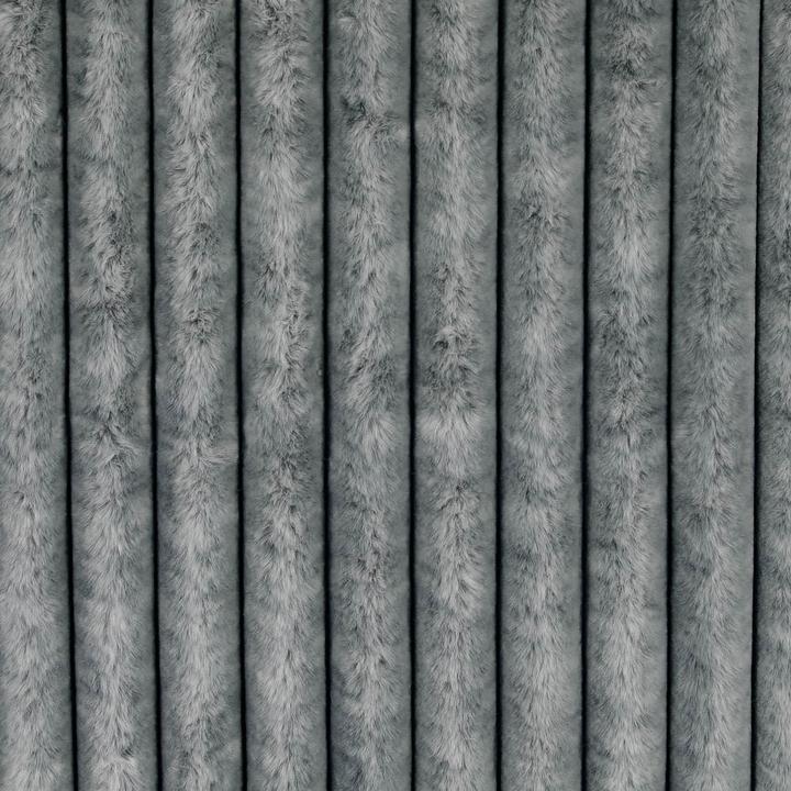 Produktbild Stoffrestposten Kunstfell Batik - Grau