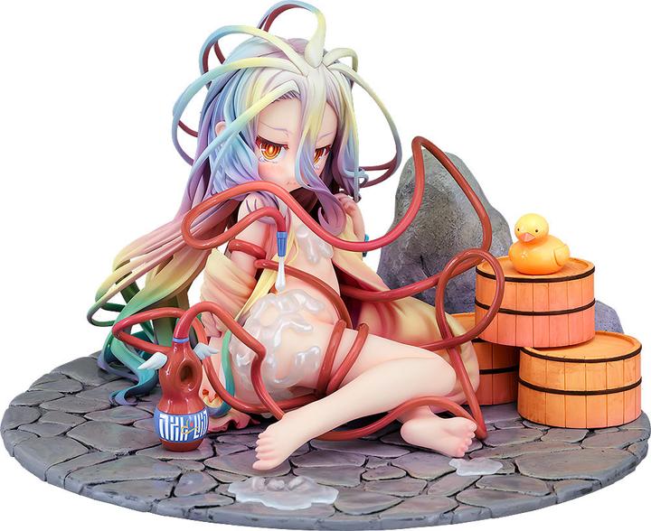 Actual product image Phat! No Game No Life statuette PVC 1/7 Shiro: Hot Spring Ver. 11 cm