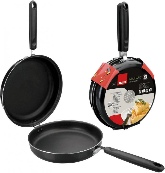 Produktbild Ibili Tortillapan, omeletpan - 24 cm (Aluminium)