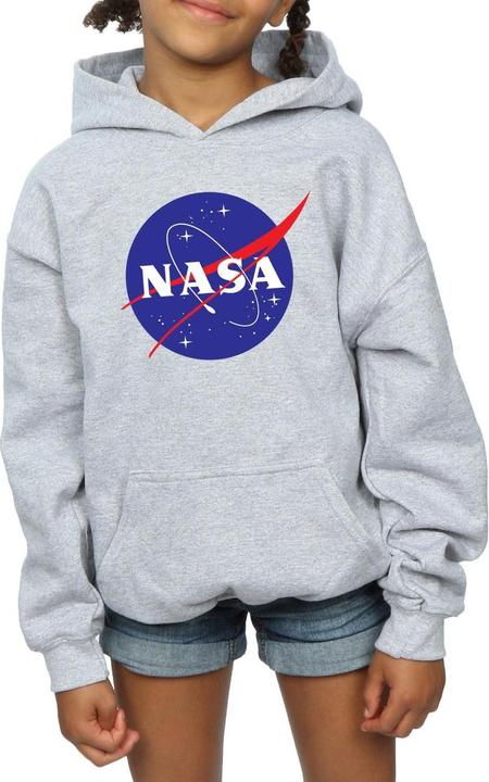 Produktbild Nasa Classic Insignia Logo Kapuzenpullover Mädchen (140, 146)