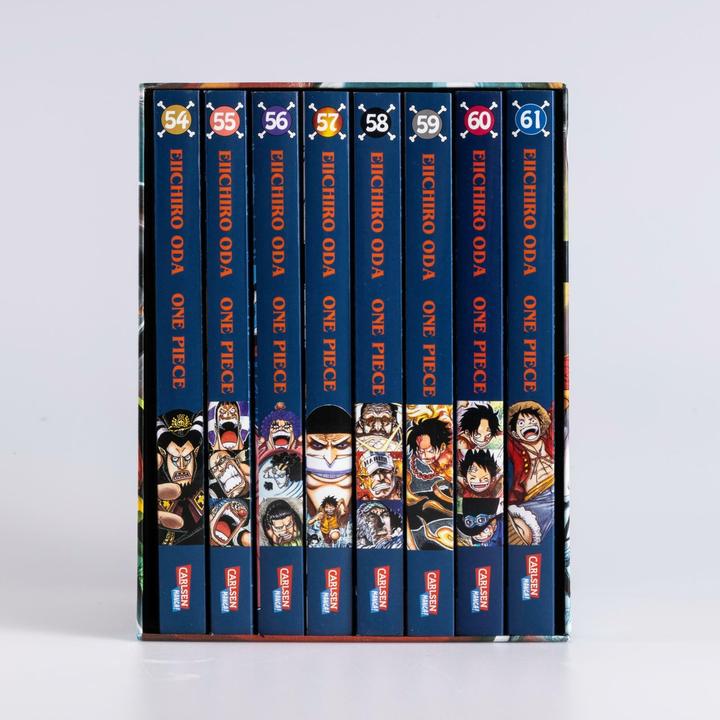 Immagine prodotto One Piece Sammelschuber 6: Marine Ford (inklusive Band 54-61) (Tedesco, Eiichiro Oda, 2024)