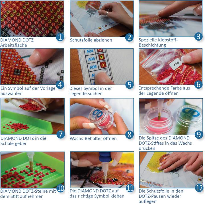 Produktbild Diamond Dotz Diamond Painting Mystic Unicorn