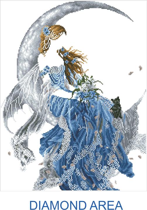 Image du produit Diamond Dotz Diamond Painting Wind Moon