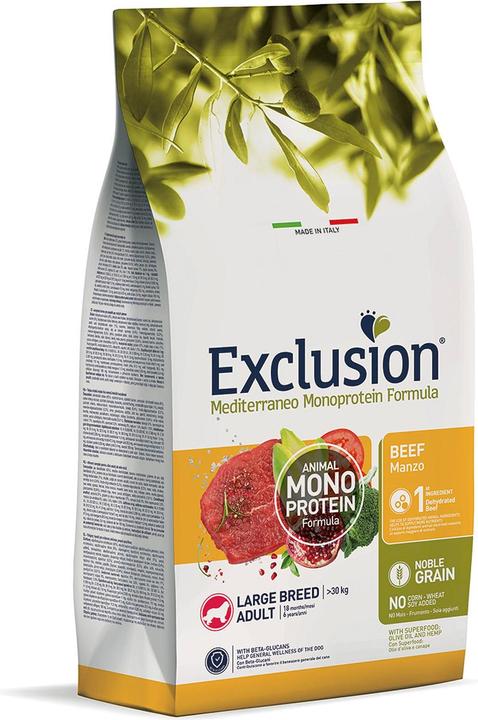 Produktbild Exclusion Adult Large Breed Beef (Adult, 1 Stk., 12000 g)