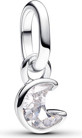 Pandora ME Funkelnder Mond Mini Charm Anhänger (Silber 925)