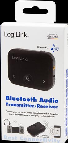 Produktbild LogiLink Bluetooth Audiosender und Empfänger (Sender & Empfänger)