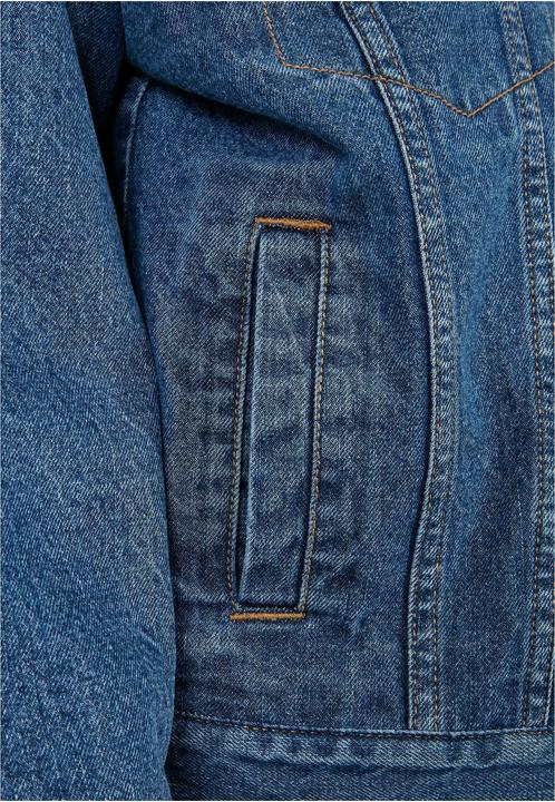 Actual product image Urban Classics Ladies Oversized Sherpa Denim Jacket (4XL)