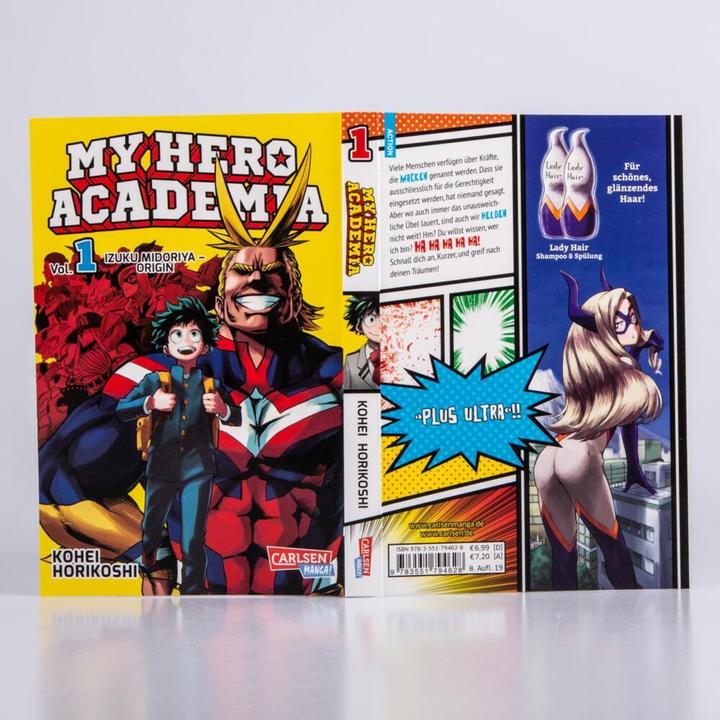 Actual product image My Hero Academia, Band 1 (German, Kohei Horikoshi, 2016)